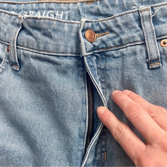 J. Crew Classic Straight Medium Wash Denim Jeans 32 - Picture 2 of 9